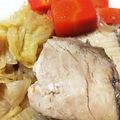 kikiik's cooksnap of when they made 大根ないから☆ブリ白菜.