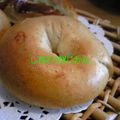 りなゆ's cooksnap of when they made ノンオイル♪はちみつ胚芽ベーグル.
