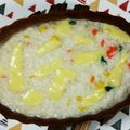 akkomii's cooksnap of when they made 冷ごはん簡単アレンジで即席リゾット風.