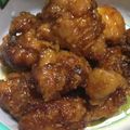 ちーこ♡★'s cooksnap of when they made 揚げない！無油☆甘酢からあげ.