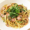 ka___mi's cooksnap of when they made 水菜とウインナーの簡単和風パスタ☆.