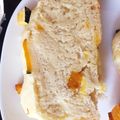 kyokoha's cooksnap of when they made 【HB】カボチャとサツマイモの食パン.