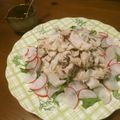 フレッシュトマト's cooksnap of when they made さっぱりヘルシー☆豚肉と水菜のサラダ.