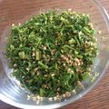 necosan35's cooksnap of when they made 簡単‼︎人参の葉っぱのふりかけ♪.