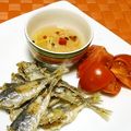 mako♡ばぁ's cooksnap of when they made 小魚のから揚げ✣すっぱ辛ディップ.