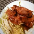 nomi193's cooksnap of when they made 豚の生姜焼き♪甘めで子供受け抜群〜♡.