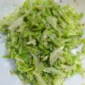 白金魂's cooksnap of when they made キャベツのゴマびたし.