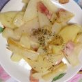 ママは給食当番's cooksnap of when they made ☻じゃがいもとベーコンのガーリック炒め☻.