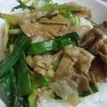 泰美拳玲's cooksnap of when they made 葉にんにく＆豚丼.
