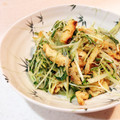ナス好き♥'s cooksnap of when they made 水菜と油揚げのシャキシャキ炒め！.