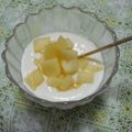 まゆみ母ちゃん's cooksnap of when they made ちょっとリッチな！？★りんごヨーグルト★.