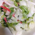 しーちゃんんん's cooksnap of when they made 白菜と カニカマの サラダ.