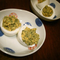 ◆ヴァンペコ◆'s cooksnap of when they made ２分でもう一品！　ゆで卵の和風カップ.