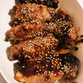 クックGE2XCP☆'s cooksnap of when they made なすの肉巻き.