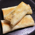 jackieO8's cooksnap of when they made 揚げない春巻き♪中身が旨い♪.