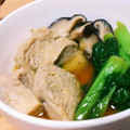 tera☆mix's cooksnap of when they made 菜の花としいたけ・冷凍豆腐のあっさり煮.