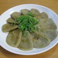 daikanon's cooksnap of when they made 静岡名物☆黒はんぺん焼いてみました☆.