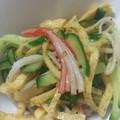 ｑｕｉｃｏ's cooksnap of when they made きゅうりとカニカマと錦糸卵の中華風和え物.