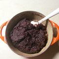 satokacky's cooksnap of when they made おはぎのあんこ～粒餡です.