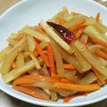 とっとっとまとちゃん's cooksnap of when they made 大根きんぴら、切って炒めるだけでOK～♪.