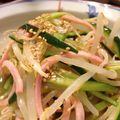 Petitmaru's cooksnap of when they made 簡単！もやしの中華サラダ.