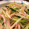 Petitmaru's cooksnap of when they made 簡単！もやしの中華サラダ.