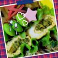 ぷりんちょこ♪'s cooksnap of when they made ✿中心にケチャマヨブロッコリーな卵焼き✿.