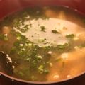 BiwacoJune's cooksnap of when they made わかめと油揚げの味噌汁♪.