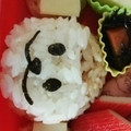 万年ダイエッターw's cooksnap of when they made 幼稚園 ｷｬﾗ弁 お弁当[さる].