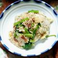 ののっく's cooksnap of when they made サトイモのさっぱり梅サラダ.