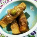 なっちゃんなす子's cooksnap of when they made 【副菜】肉巻き高野豆腐の照り煮.