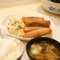 まみお✳'s cooksnap of when they made 具は麻婆春雨！簡単ウマウマ本格春巻き☆.