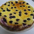 mikakorn's cooksnap of when they made ブルーベリー&ヨーグルト☆チーズケーキ風.