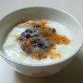 姉ぶた's cooksnap of when they made 和シナモン＊練乳小豆ヨーグルト.