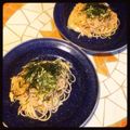 ayaly＊'s cooksnap of when they made 春キャベツたっぷり♪たらこのパスタ.
