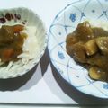 ☆★☆♪☆★☆'s cooksnap of when they made 餃子の皮パスタのカレーがけ.
