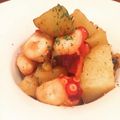 ルイズキッチン's cooksnap of when they made 塩レモンで☆タコとじゃがいものガリシア風.
