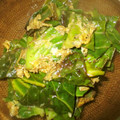 Jaye's cooksnap of when they made キャベツと卵の炒め物.