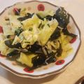 あ～たんこ's cooksnap of when they made 簡単！もやし　ワカメの　胡麻入り　酢の物.