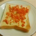 あさここなっつ's cooksnap of when they made 朝食に☆　鮭フレーク・マヨトースト.