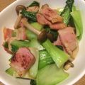 いくらちゃんママ♪'s cooksnap of when they made ベーコンとチンゲン菜の柚子こしょう炒め.