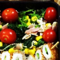 早希♡'s cooksnap of when they made お弁当に✿ほうれんそうバター炒め✿.