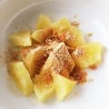 yca448's cooksnap of when they made 簡単おやつ★リンゴきな粉.