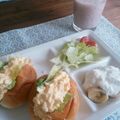 LIZ♪'s cooksnap of when they made パン屋さんの贅沢卵サンド.