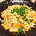 ♡YKitchen♡'s cooksnap of when they made もやしと味付けﾒﾝﾏ炒め.