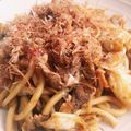 にほんやなぎ's cooksnap of when they made 簡単♬醤油焼きうどん★.