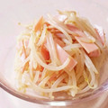 sweet_rose's cooksnap of when they made 懐かしの味！もやしとハムのからし和え.