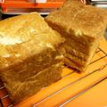 レンシェ's cooksnap of when they made 牛乳角食パン.