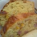 にこちゃん111's cooksnap of when they made 混ぜて焼くだけ！具だくさんのケークサレ.