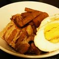 kiitos1224's cooksnap of when they made ごぼうとﾄﾛﾄﾛ豚バラブロック肉の甘辛煮.